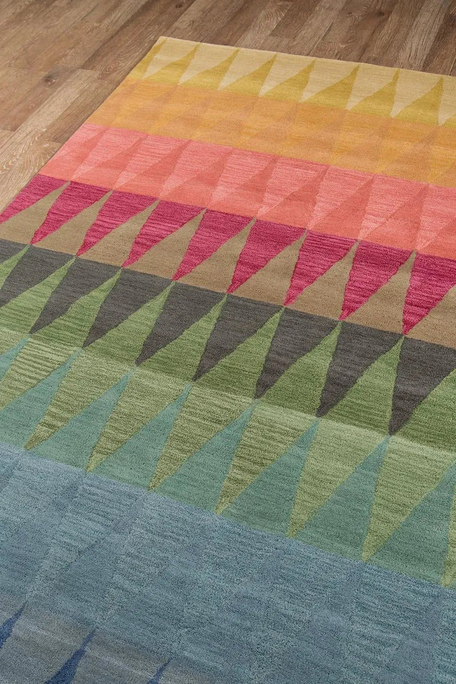 Delhi DL 59 Multi Red Rug