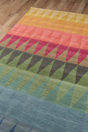 Delhi DL-59 Multi Red Rug