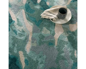 Delray DEL02 Green Rug Silver Pine Rug