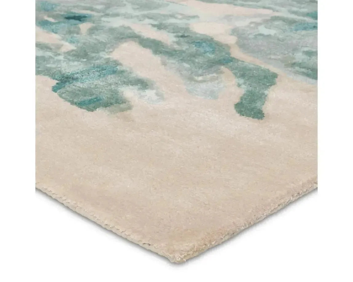 Delray DEL02 Green Rug Silver Pine Rug