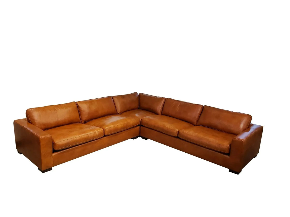 Derrick Camel Sectional