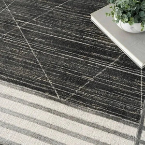 Desire DSR01 Charcoal/Silver Rug