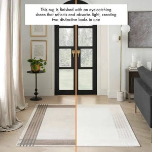 Desire DSR01 Ivory/Silver Rug