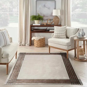 Desire DSR01 Ivory/Silver Rug