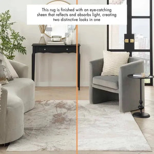 Desire DSR04 Cream/Grey Rug