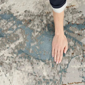 Desire DSR04 Ivory/Blue Rug