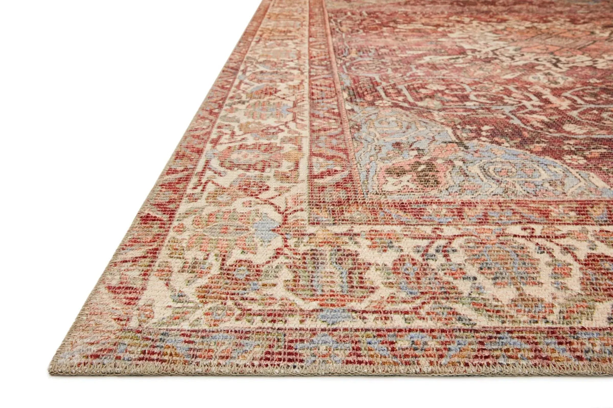 Deven DEV-07 Bordeaux/Multi Rug