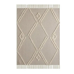 Diamond 80185BEI Beige Throw Blanket