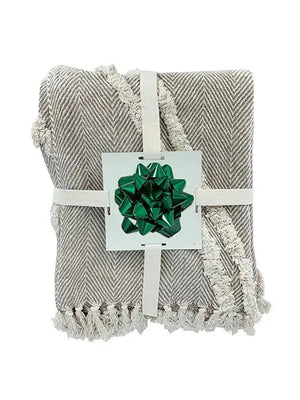 Diamond 80185BEI Beige Throw Blanket