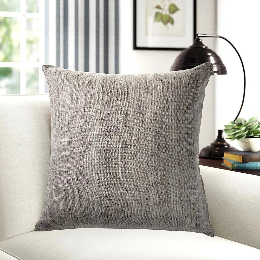 Distressed Gray Blend LR07518 Throw Pillow