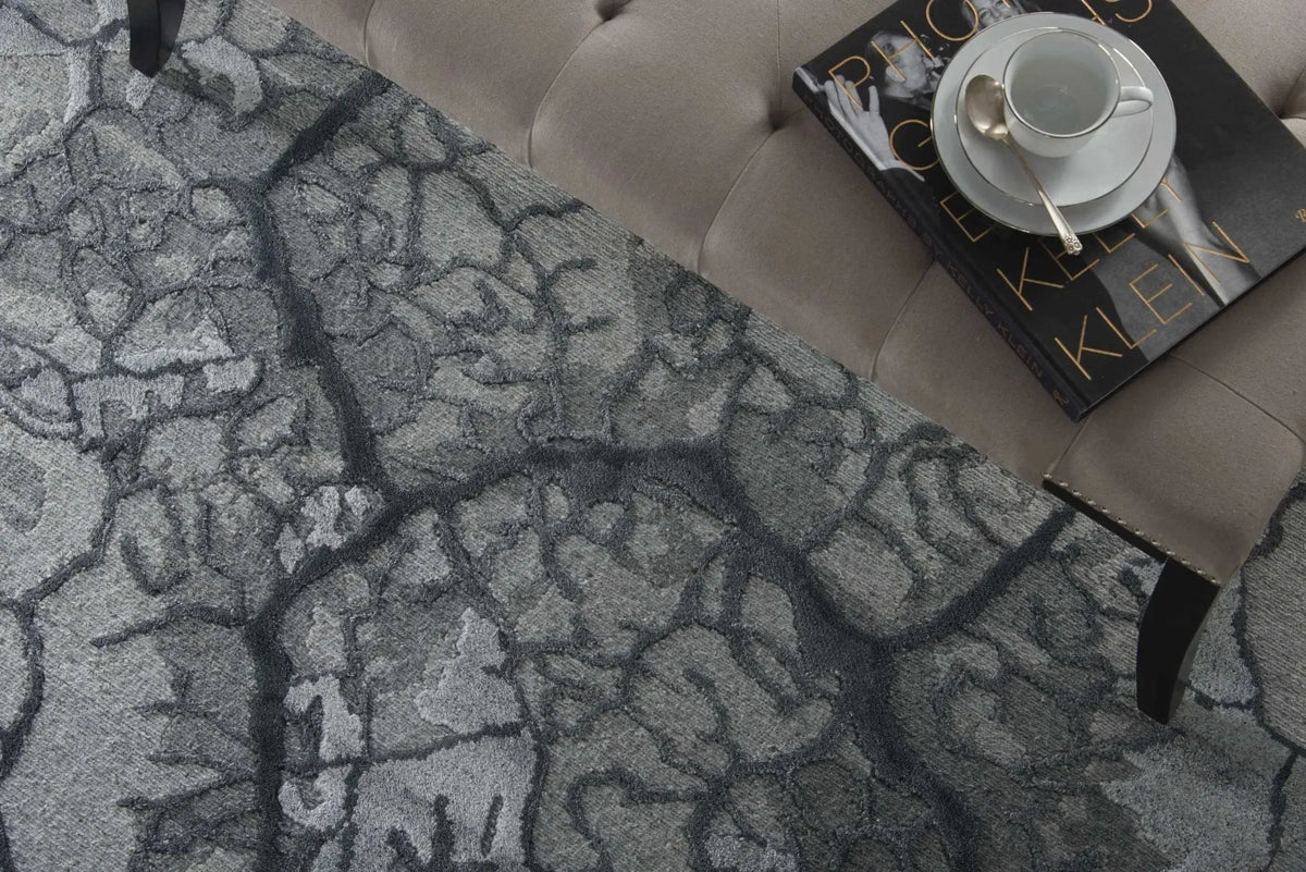 Divine Div01 Charcoal Rug