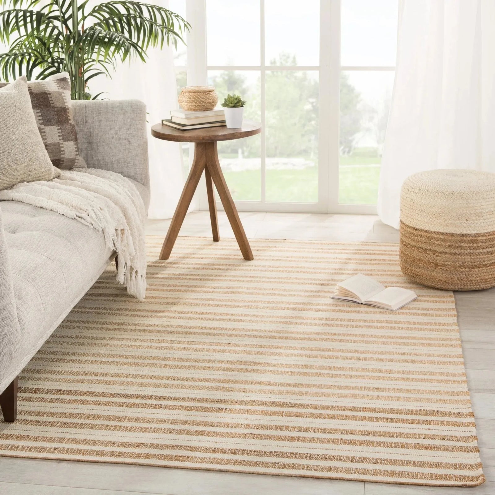 Dorada Drd01 Rey Tan/Ivory Rug