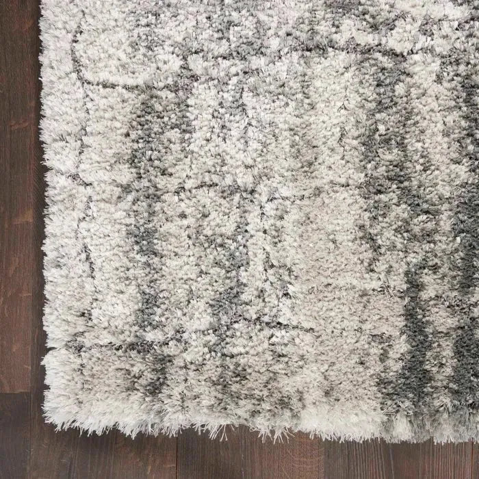 Dreamy Shag DRS01 Ivory/Charcoal Rug