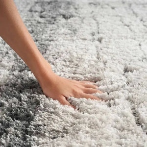 Dreamy Shag DRS01 Ivory/Charcoal Rug