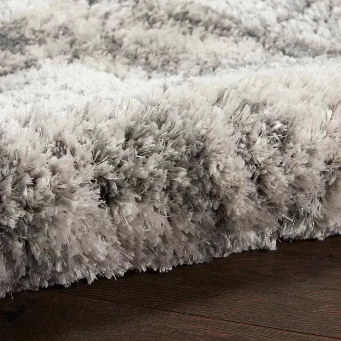 Dreamy Shag DRS01 Ivory/Charcoal Rug