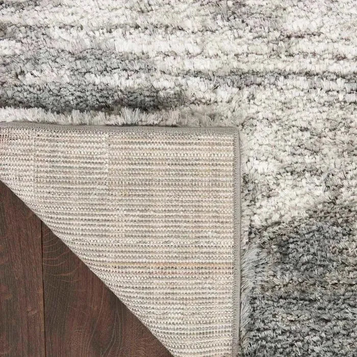 Dreamy Shag DRS02 Charcoal/Ivory Rug