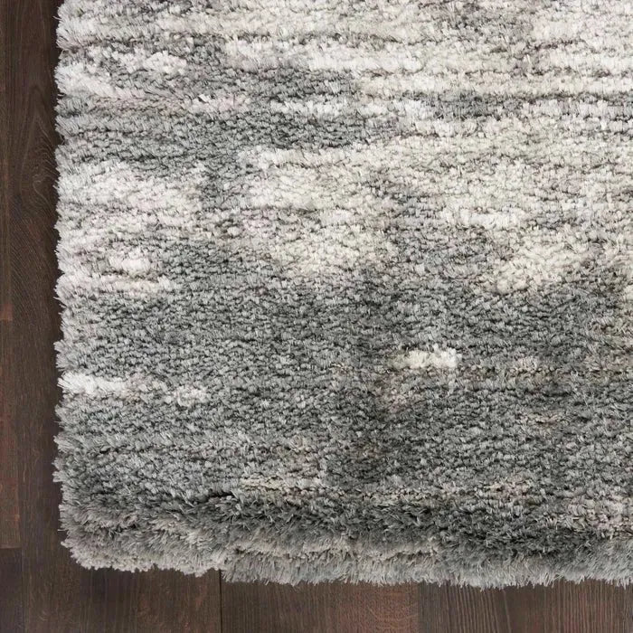 Dreamy Shag DRS02 Charcoal/Ivory Rug