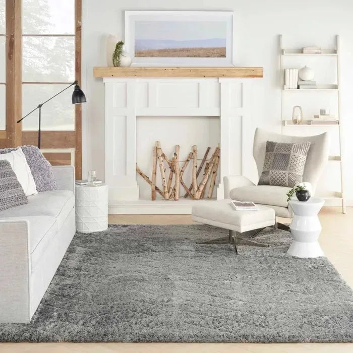 Dreamy Shag DRS03 Grey Rug