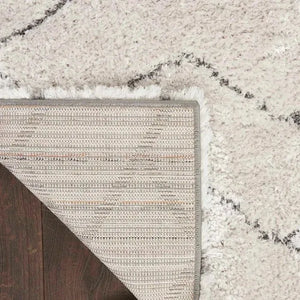 Dreamy Shag DRS03 Ivory/Grey Rug