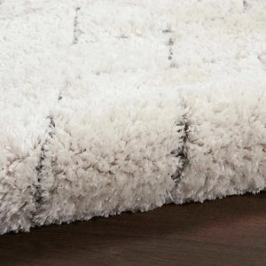 Dreamy Shag DRS03 Ivory/Grey Rug