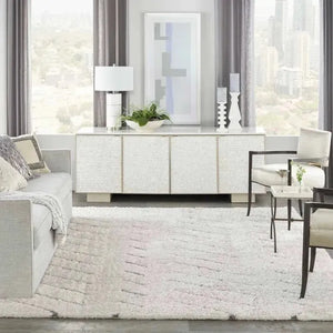 Dreamy Shag DRS03 Ivory/Grey Rug