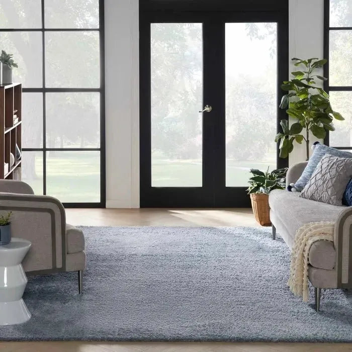 Dreamy Shag DRS05 Light Blue Rug