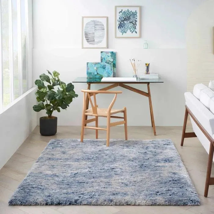 Dreamy Shag DRS06 Light Blue Rug
