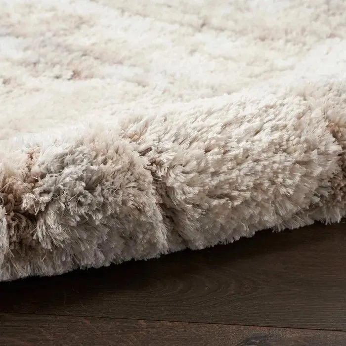 Dreamy Shag DRS09 Ivory/Beige Rug