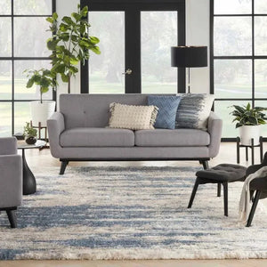 Dreamy Shag DRS10 Light Blue/Grey Rug