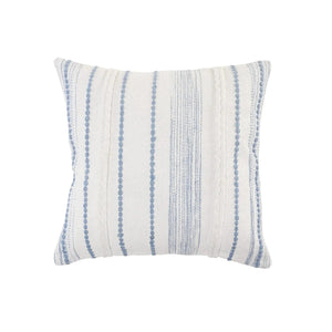 Drew Lr07569 White/Blue Pillow