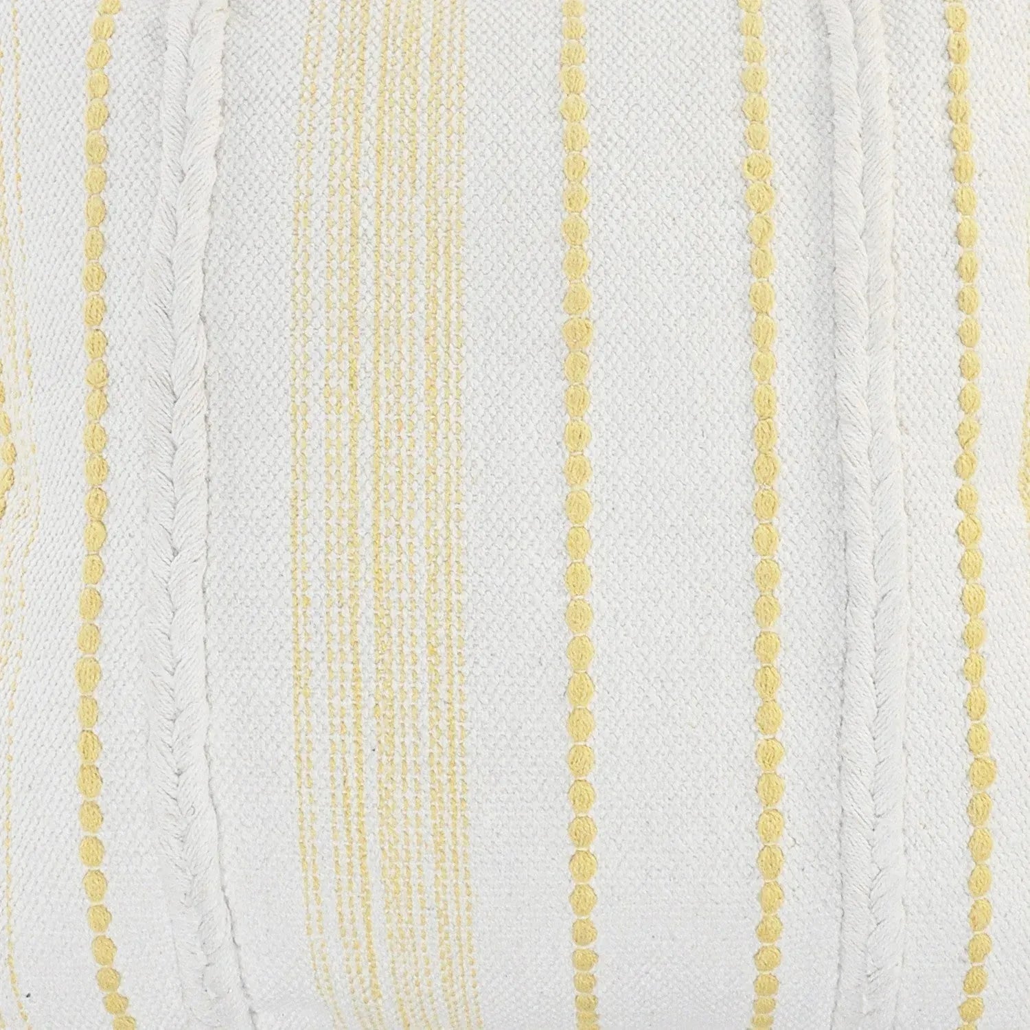 Drew Lr07569 White/Yellow Pillow