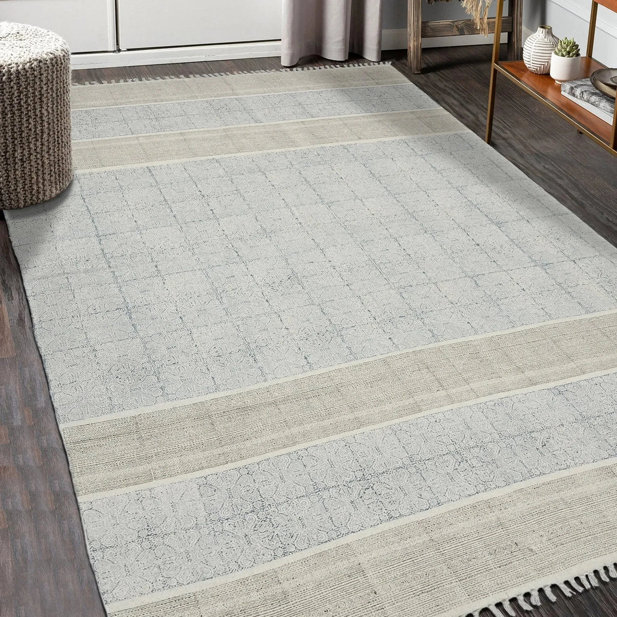 DUNE DUN-4 Stone Blue Rug