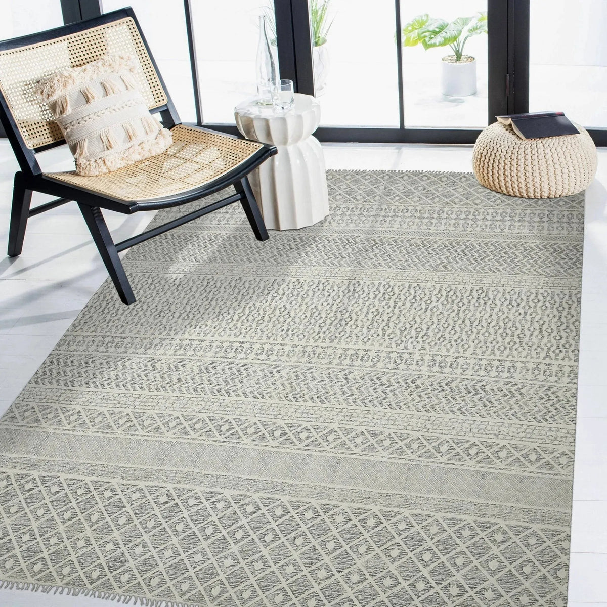 DUNE DUN-5 Grey Rug