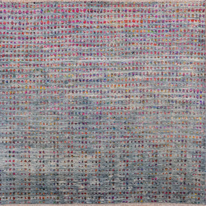Durva Wool & Silk SC-111B Blue Rug