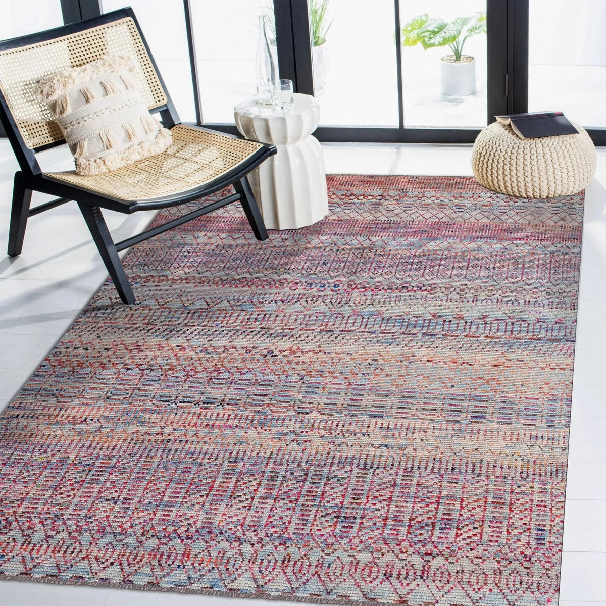 Durva Wool & Silk SC-25A4 Grey Rug
