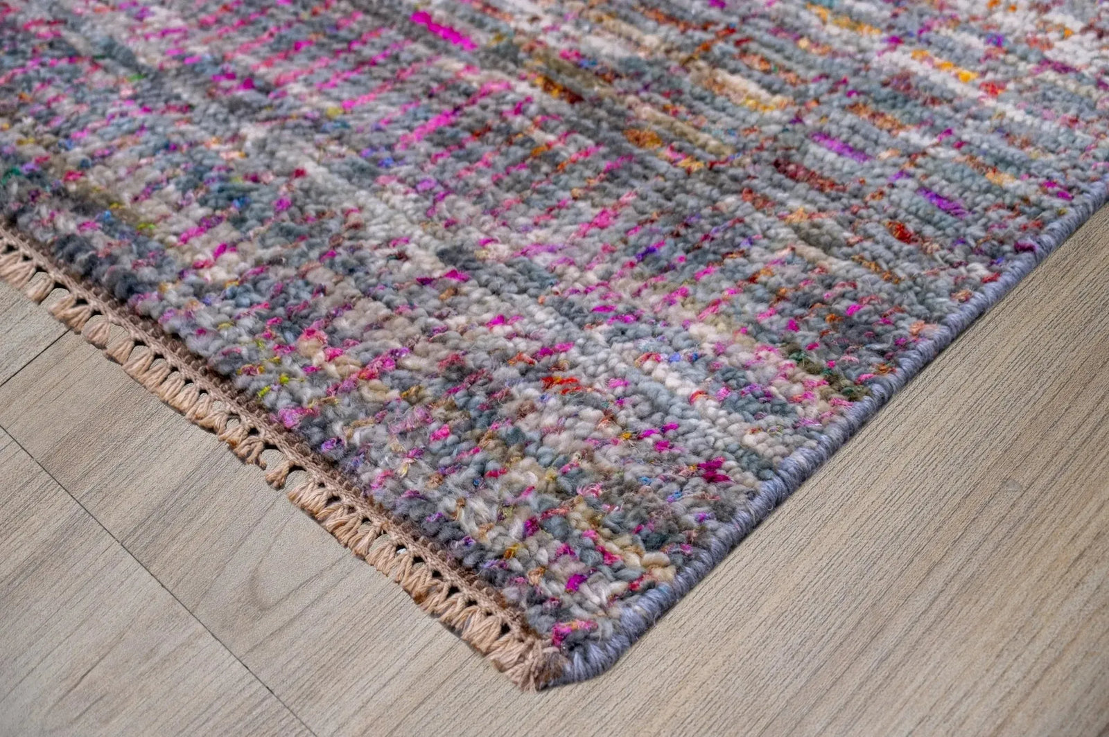 Durva Wool & Silk SC-25A7 Grey Rug