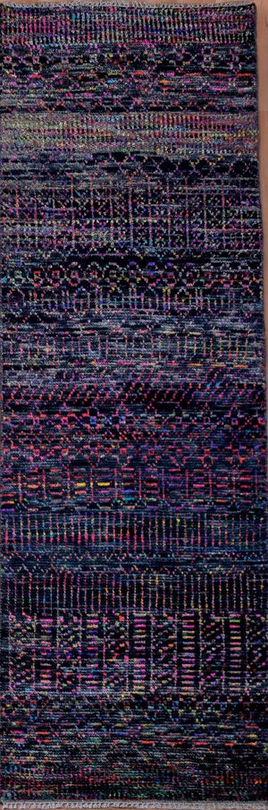 Durva Wool & Silk SC-25B Brown Rug