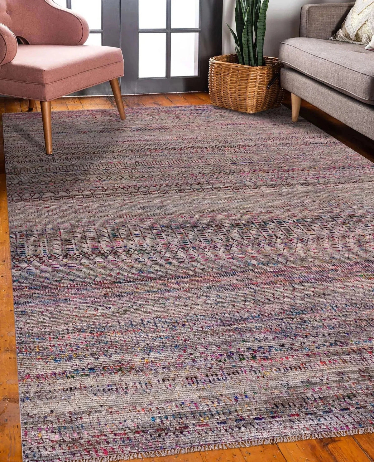 Durva Wool & Silk SC-25U Beige Rug