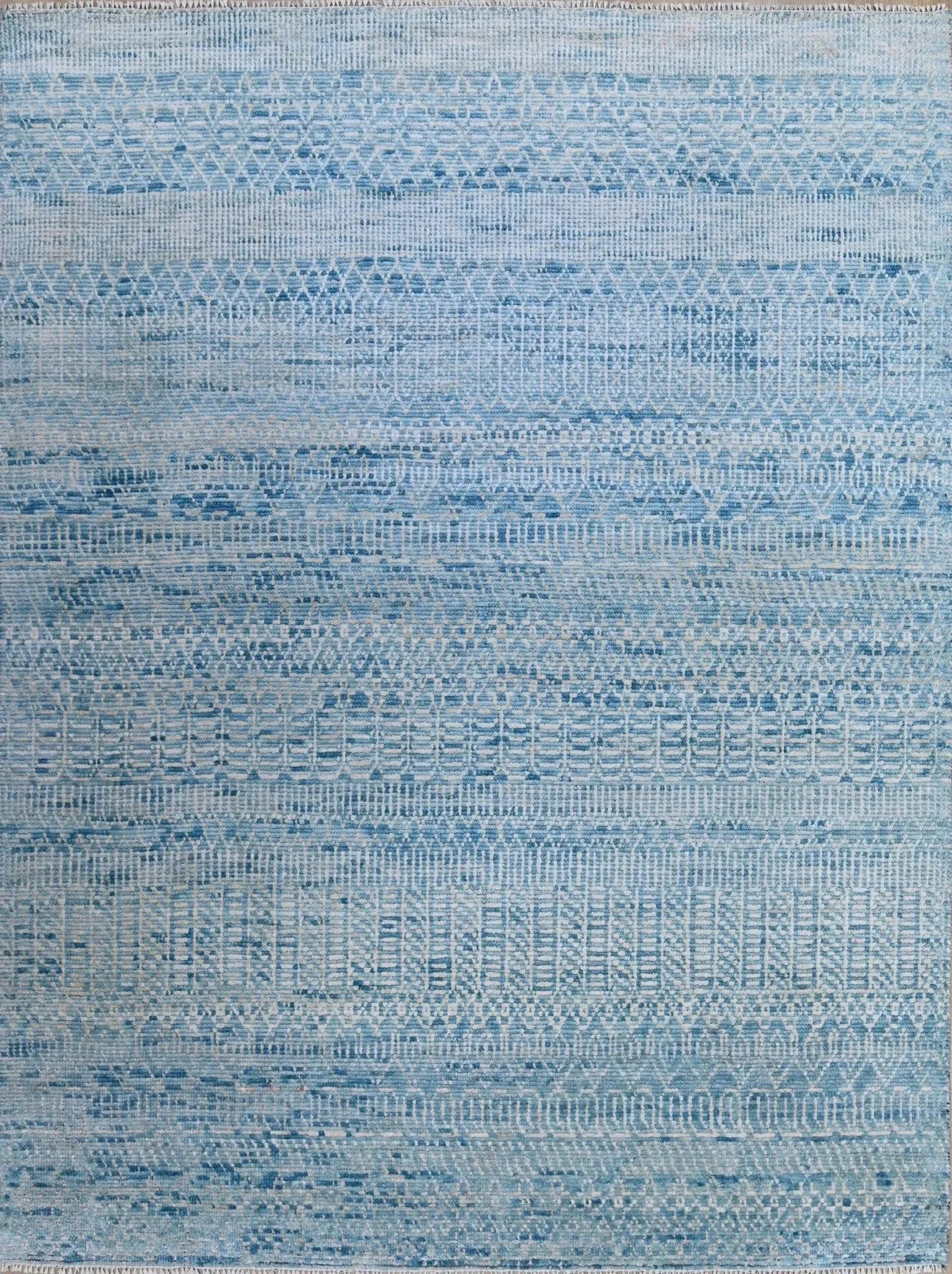 Durva Wool & Silk SC-25V Silver Rug