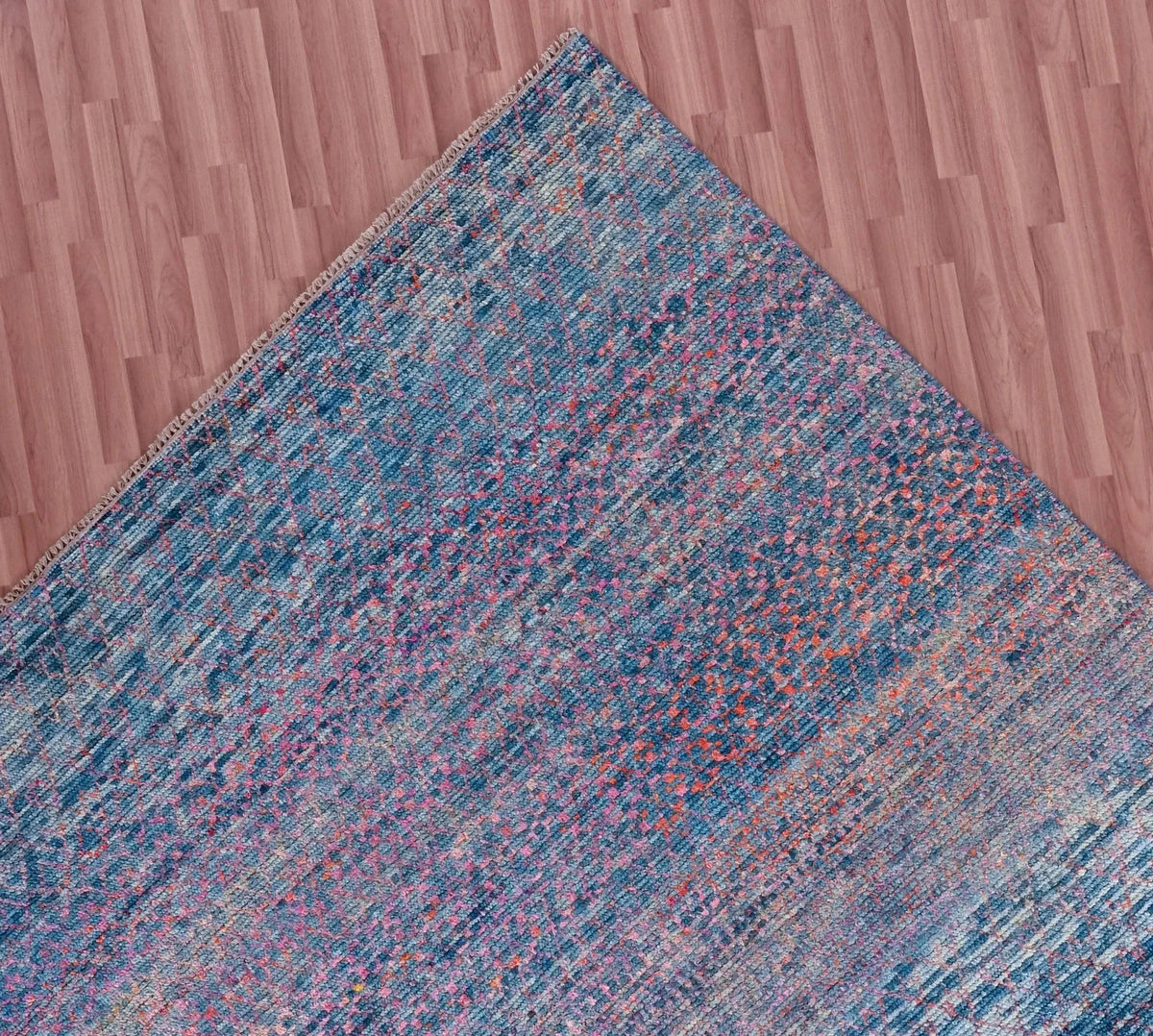 Durva Wool & Silk SC-27B Blue Rug