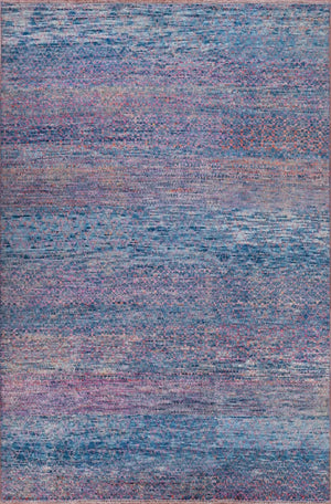Durva Wool & Silk SC-27B Blue Rug