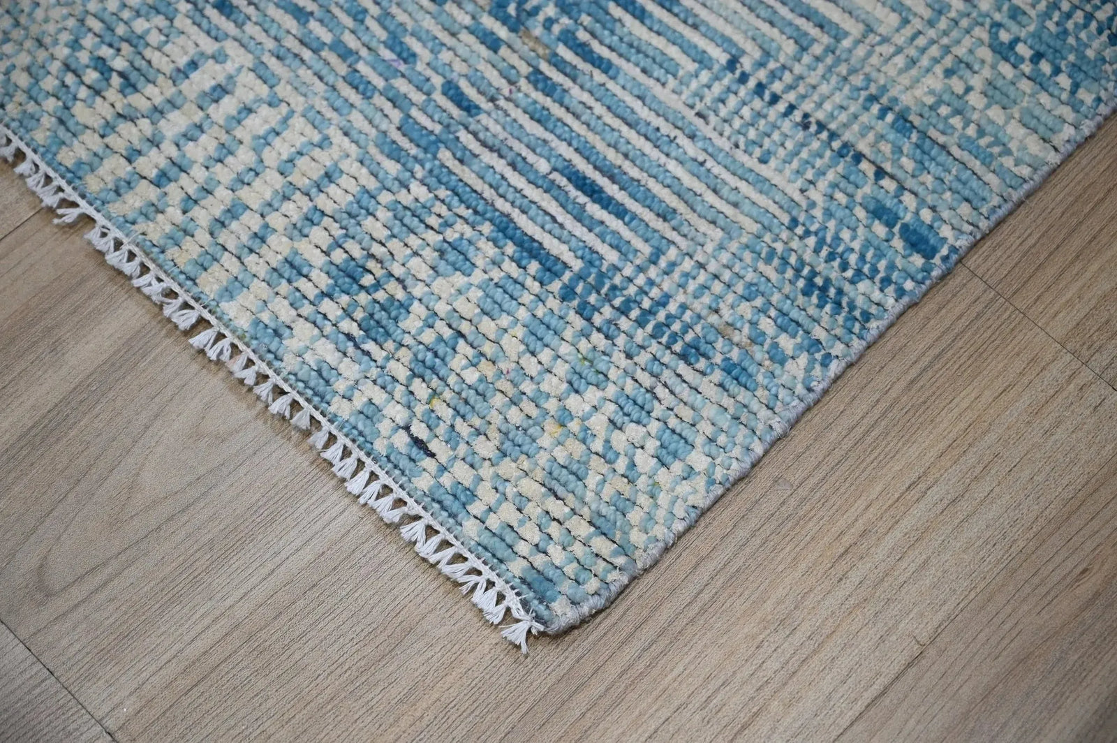 Durva Wool & Silk SC-28B White Rug