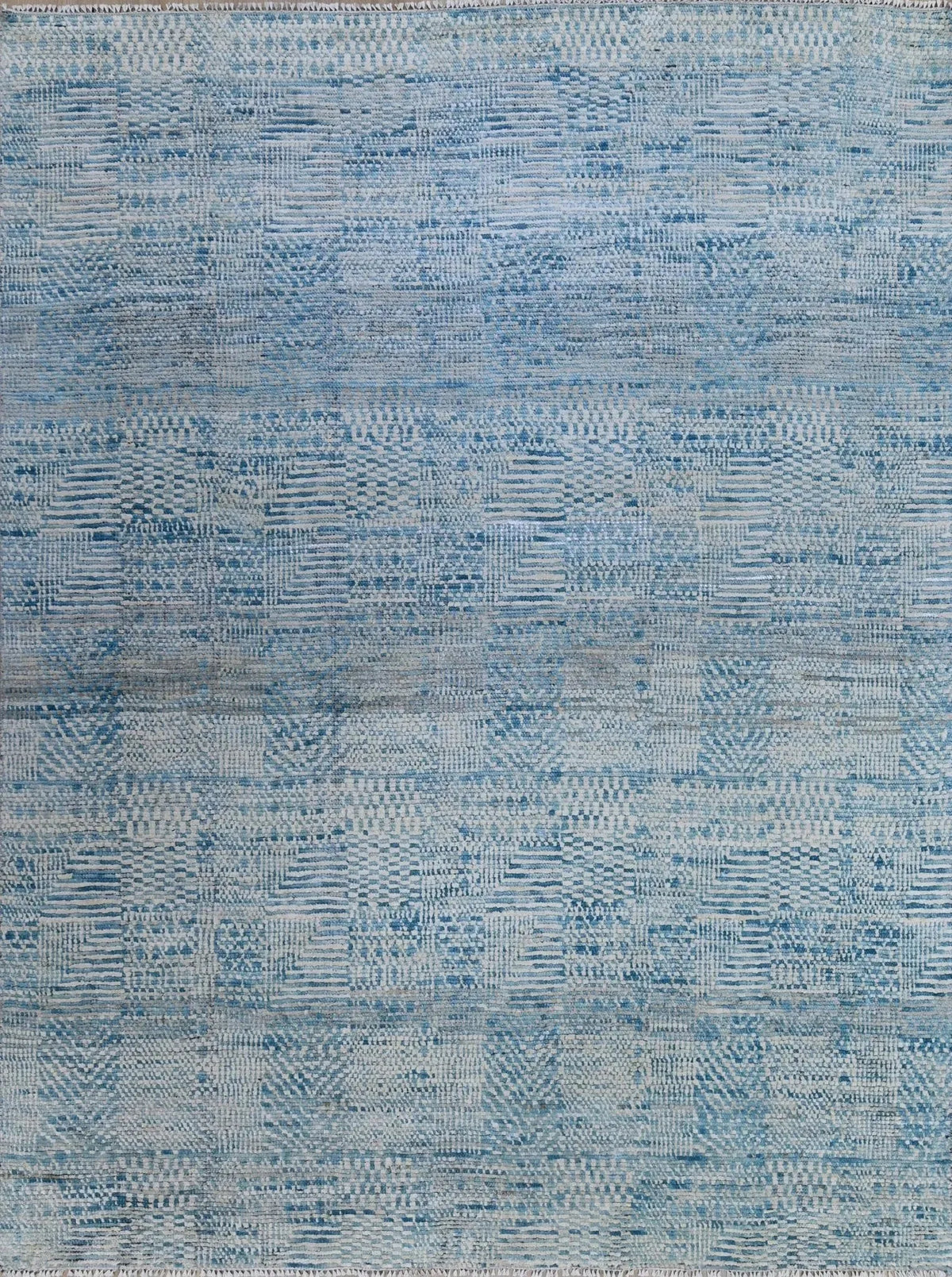 Durva Wool & Silk SC-28B White Rug