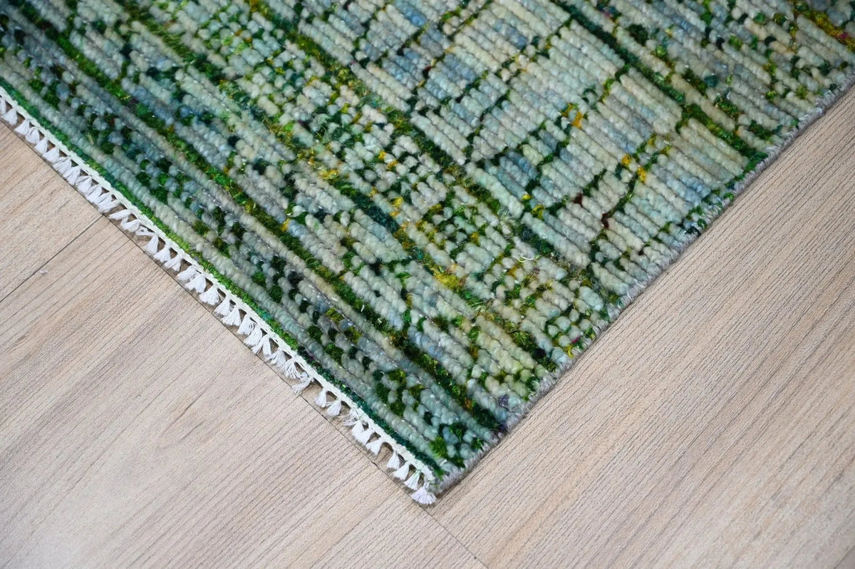 Durva Wool & Silk SC-29B Blue Rug