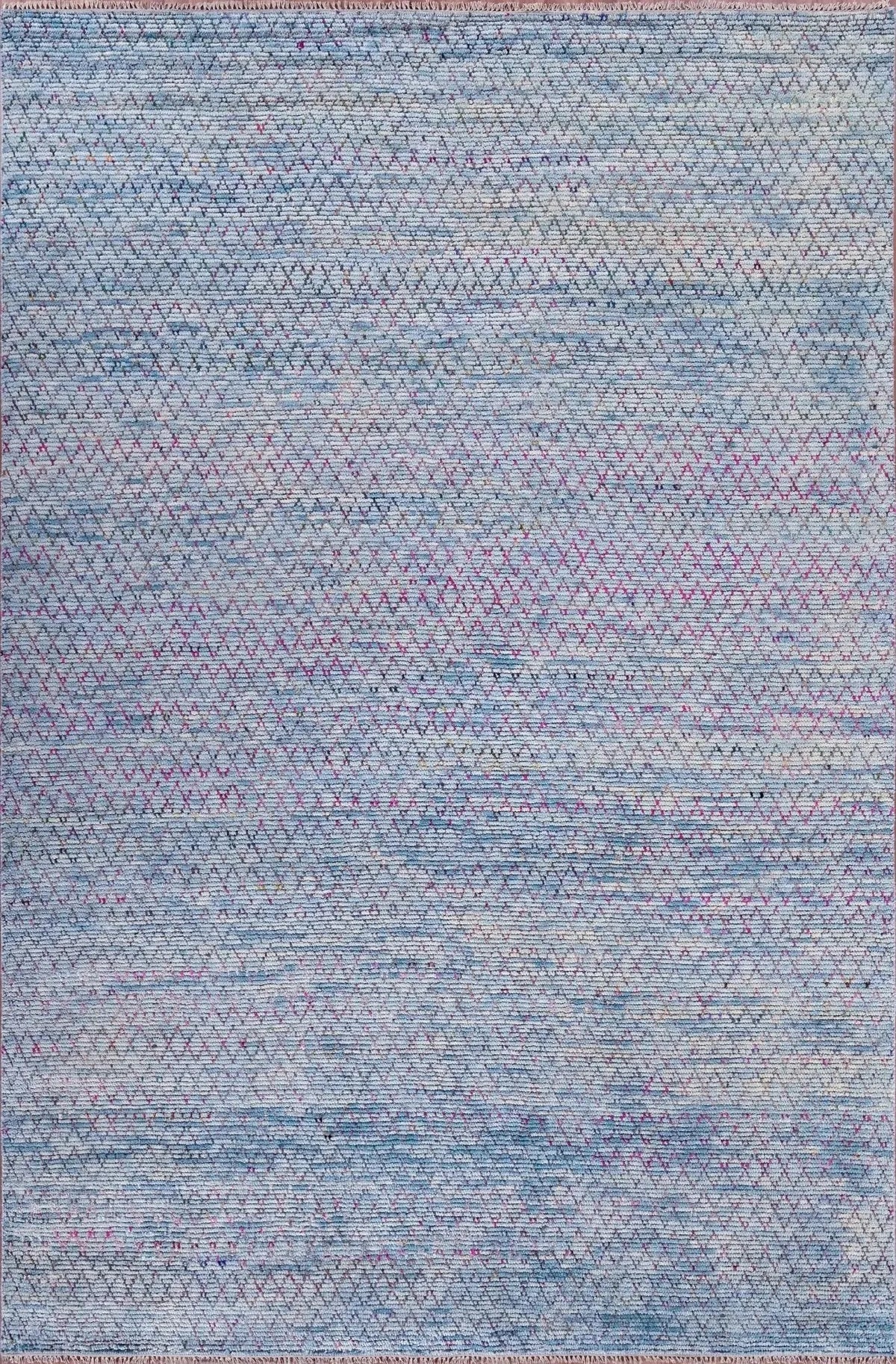 Durva Wool & Silk SC-30B Teal Rug