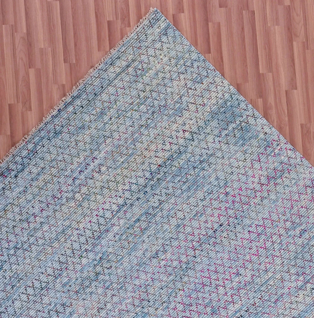 Durva Wool & Silk SC-30B Teal Rug