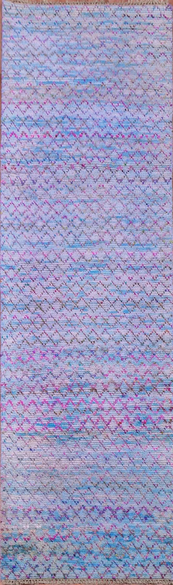 Durva Wool & Silk SC-30B Teal Rug