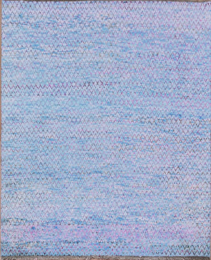 Durva Wool & Silk SC-30B Teal Rug