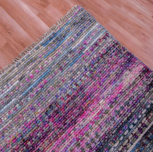 Durva Wool & Silk SC-52G Blue Rug