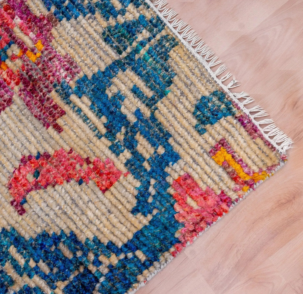 Durva Wool & Silk SC-71 White Rug